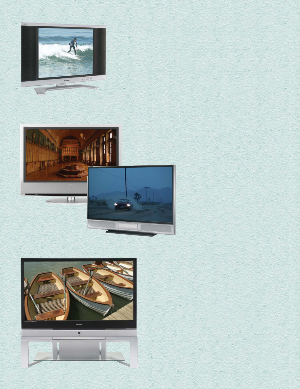 6 PHOTO - VIDEO - PRO AUDIO Televisions