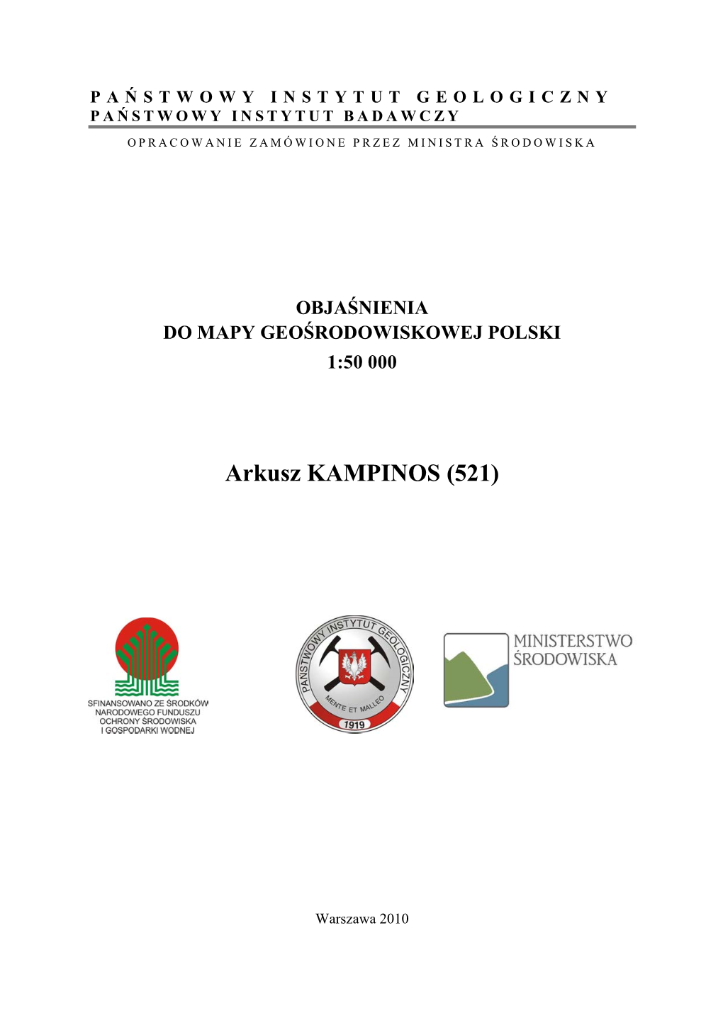 Arkusz KAMPINOS (521)