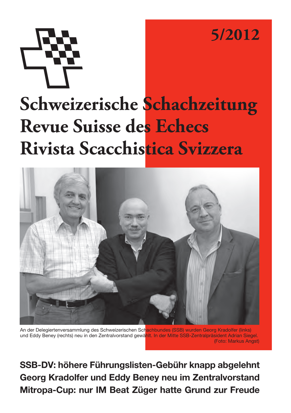 Schweizerische Schachzeitung 2012