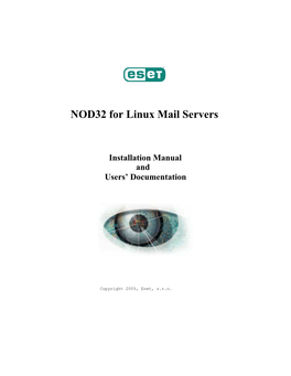 NOD32 for Linux Mail Servers