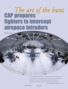 CAP Prepares Fighters to Intercept Airspace Intruders