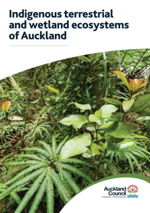 Indigenous Terrestrial and Wetland Ecosystems of Auckland