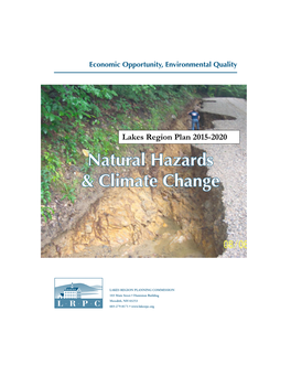 Natural Hazards and Climate Change 1 Table of Contents