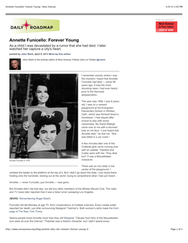 Annette Funicello: Forever Young | Next Avenue 4/9/13 5:05 PM