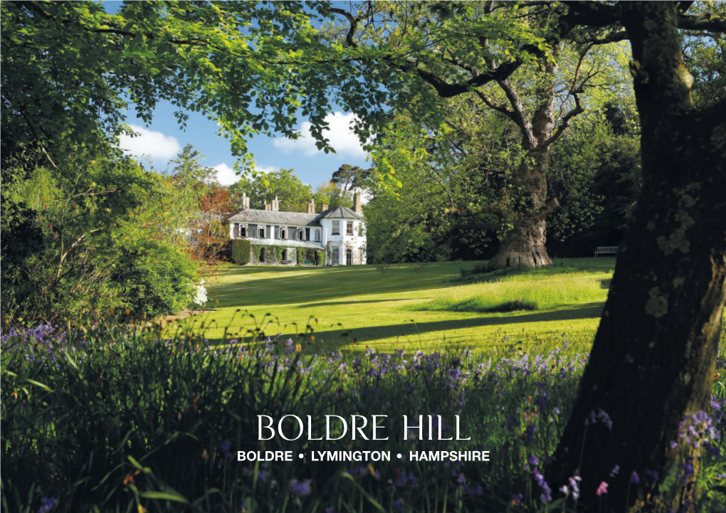 Boldre Hill Boldre • Lymington • Hampshire