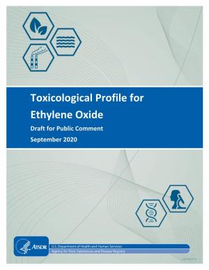Toxicological Profile for Ethylene Oxide