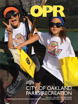 City of Oakland PARKS Recreation