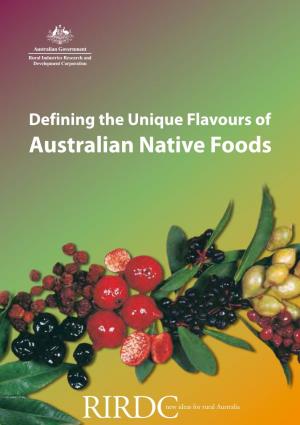 Australian Native Foods