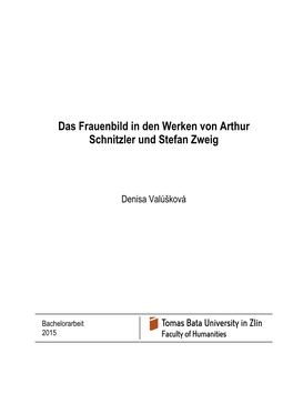 Das Frauenbild in Den Werken Von Arthur Schnitzler Und Stefan Zweig