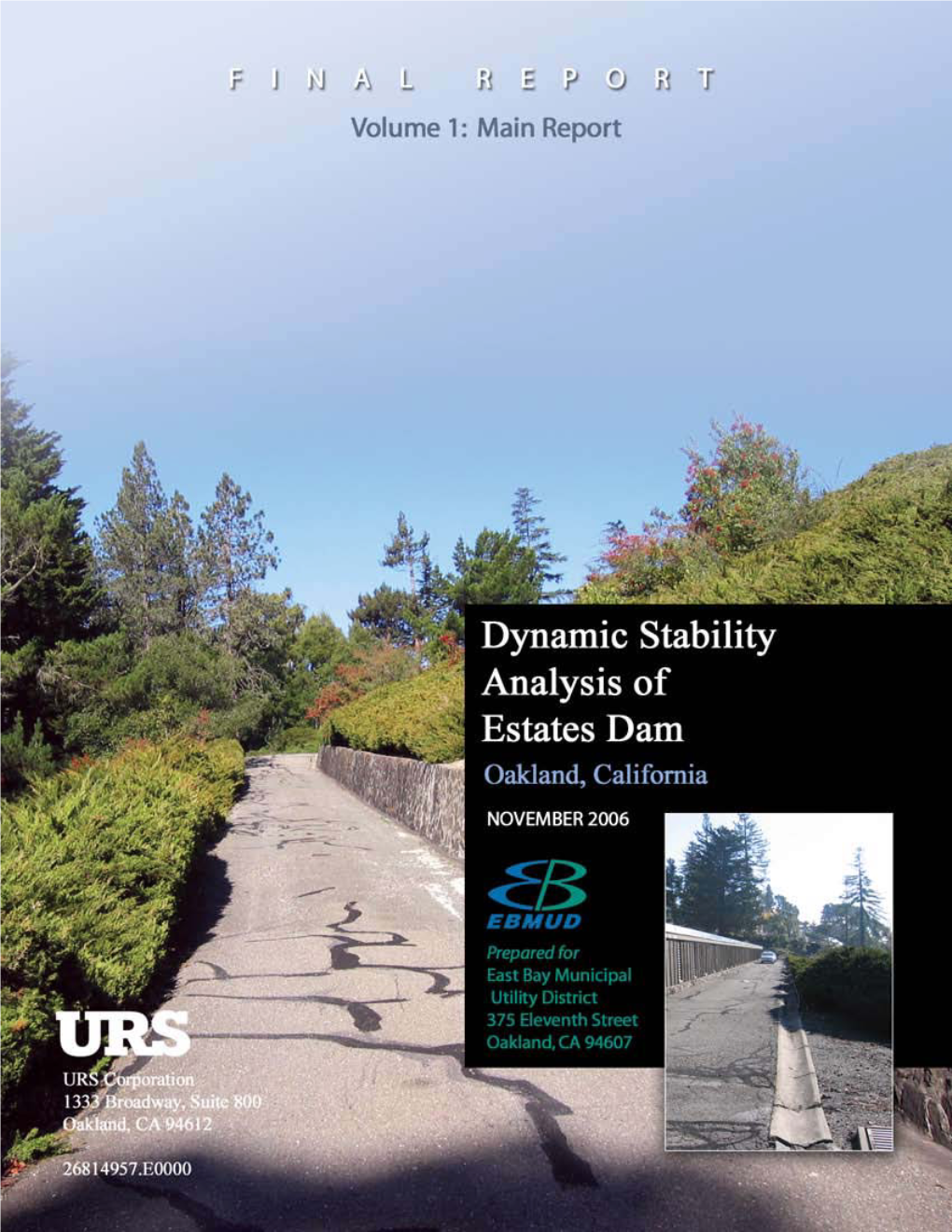 Dynamic Stability Analysis of Estates Dam