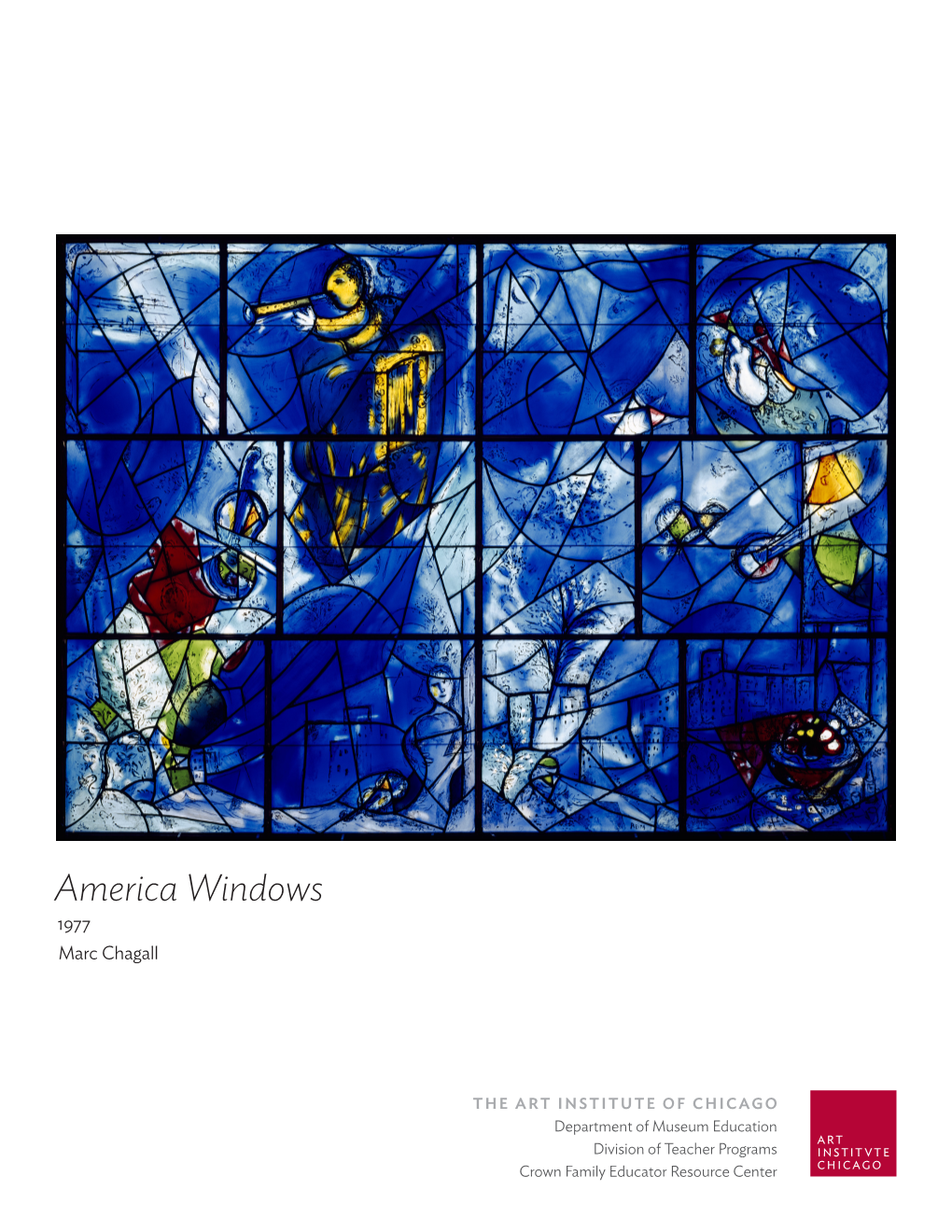 America Windows by Marc Chagall