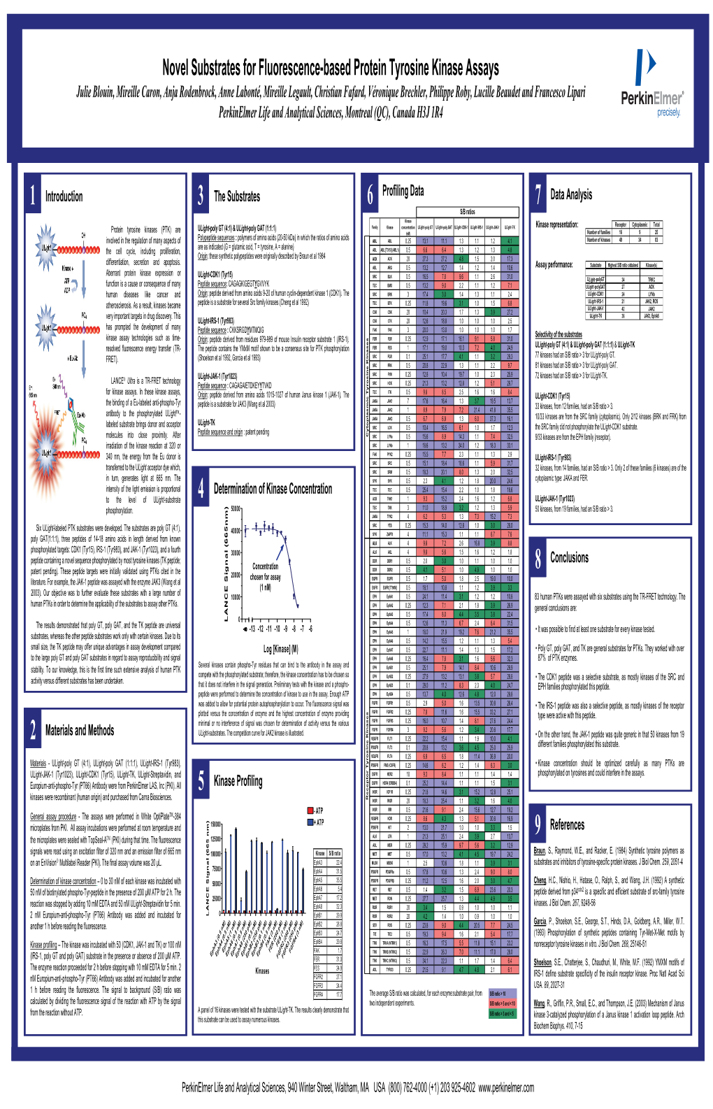 Novel Substrates for Fluorescence-Based Protein