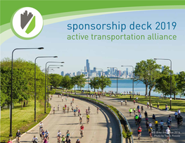 Sponsorship Deck 2019 Active Transportation Alliance