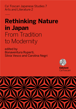 — Rethinking Nature in Japan from Tradition to Modernity