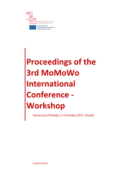 Proceedings of the 3Rd Momowo International Conference - Workshop