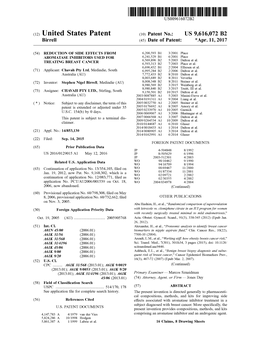 (12) United States Patent (10) Patent No.: US 9,616,072 B2 Birrell (45) Date of Patent: *Apr