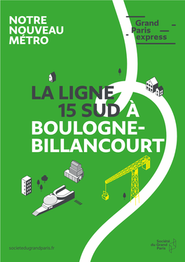 La Ligne 15 Sud À Boulogne Billancourt