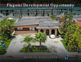 Flagami Development Opportunity 840 NW 44 Avenue, Miami FL 33126 Architectural Plans for 14-Unit Multifamily Development Included