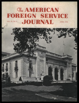 The Foreign Service Journal, April 1948