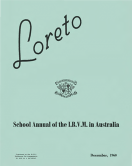 School Annual of the 1.8.V.M. in Australia