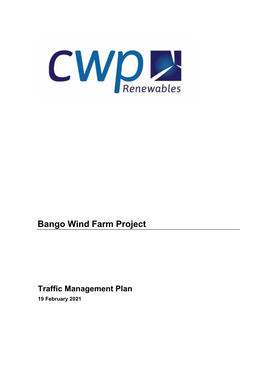 Bango Wind Farm Project