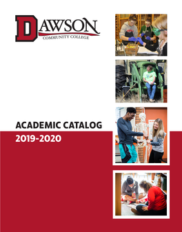 2019-2020 Academic Catalog