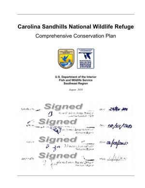 Carolina Sandhills National Wildlife Refuge