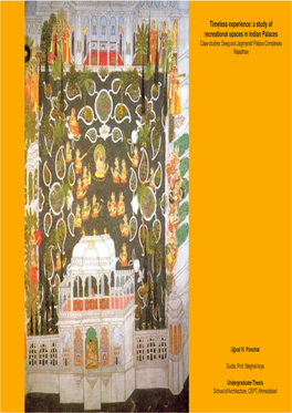 A Study of Recreational Spaces in Indian Palaces Case Studies: Deeg and Jagmandir Palace Complexes Rajasthan