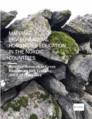 Mapping Environmental Humanities Education in the Nordic Countries