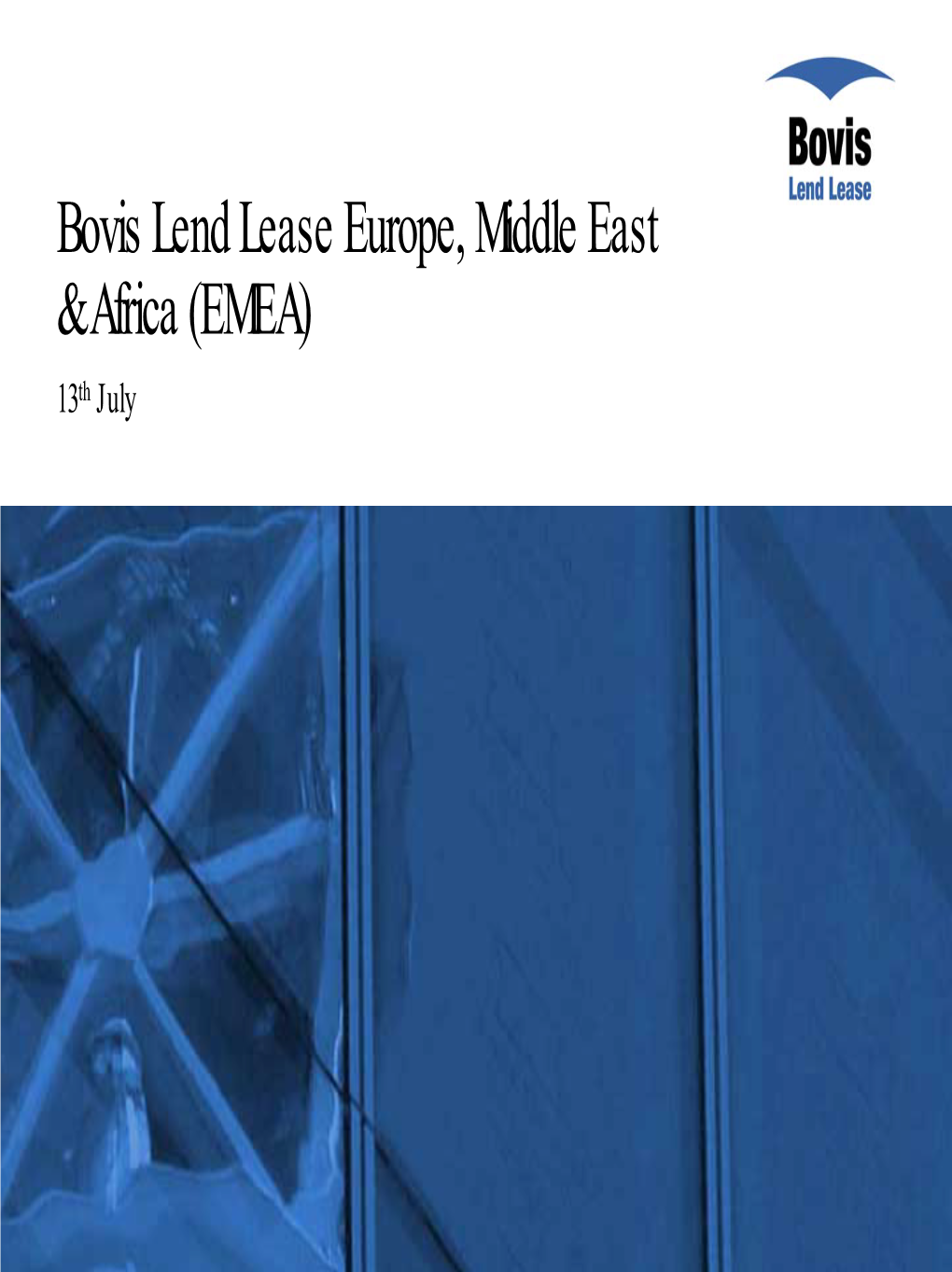 Bovis Lend Lease UK