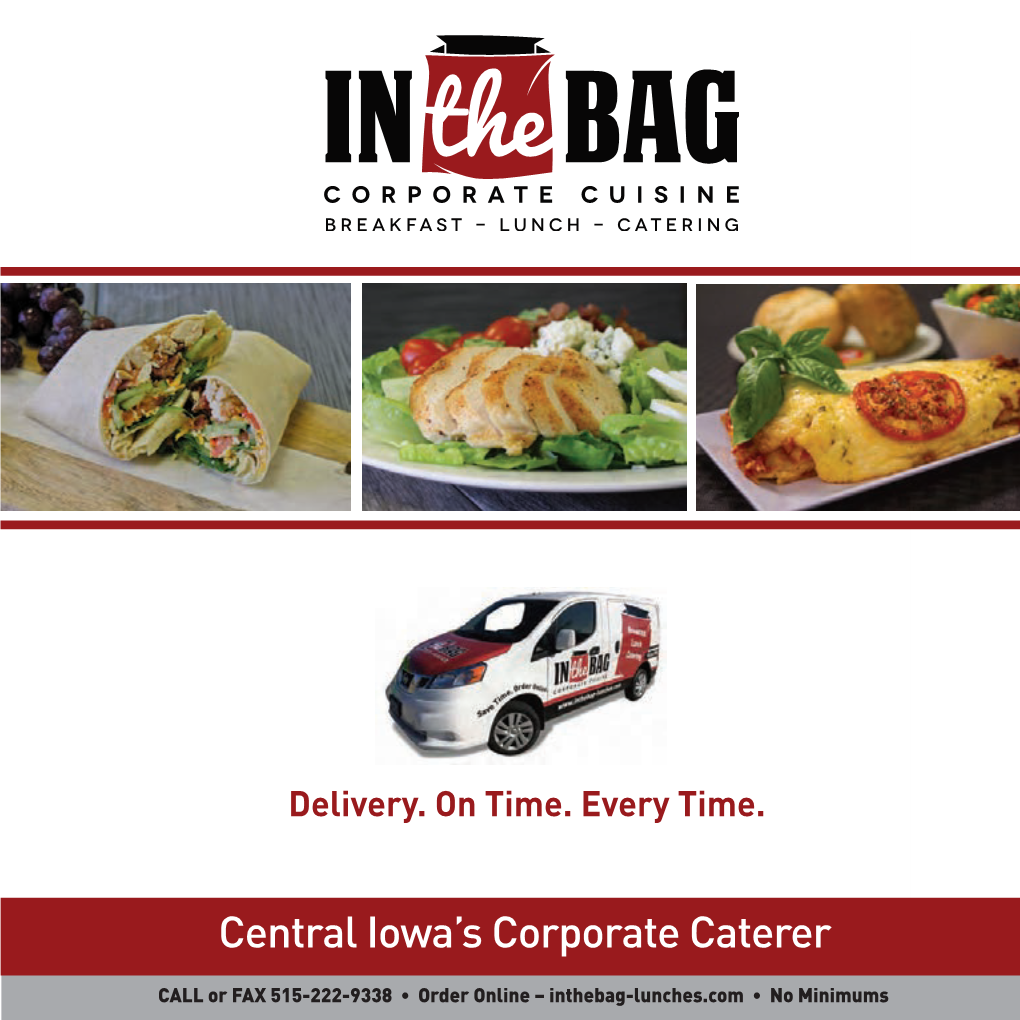 Central Iowa's Corporate Caterer