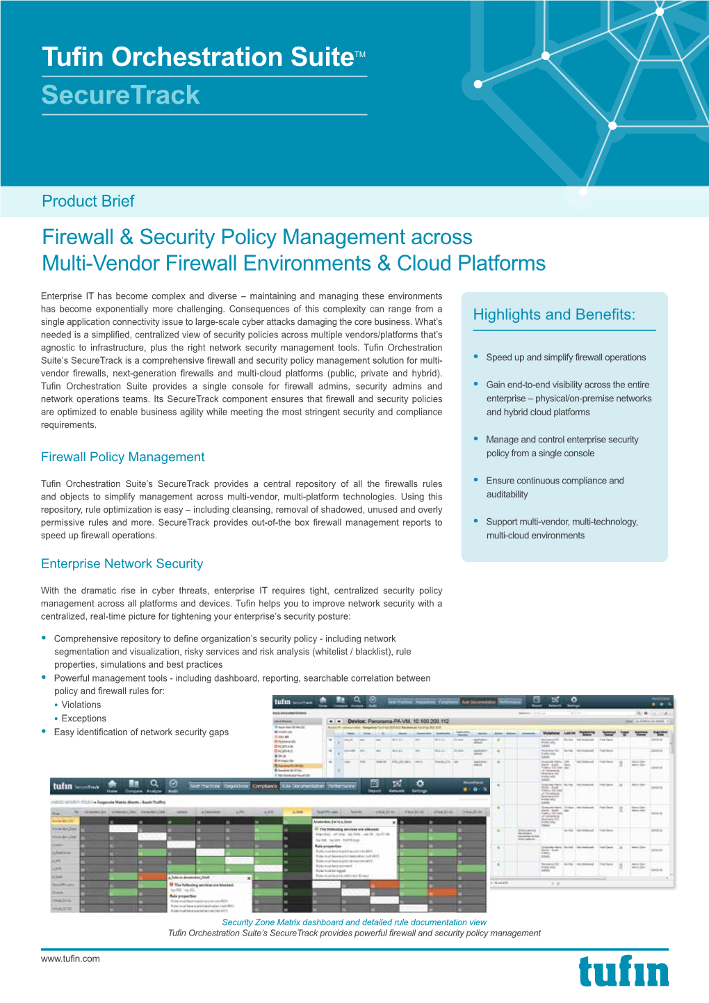 Tufin Orchestration Suitetm