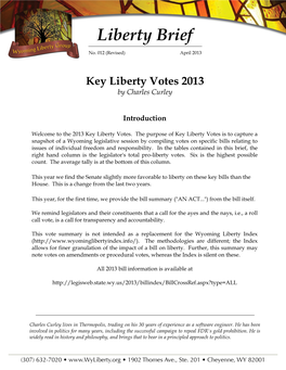 Liberty Brief