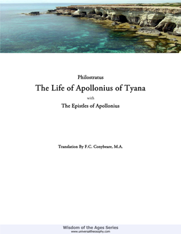 The Life of Apollonius of Tyana with the Epistles of Apollonius