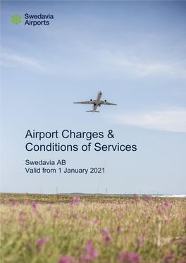 Airport Charges and Conditions of Services 2021