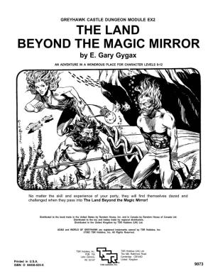 THE LAND BEYOND the MAGIC MIRROR by E