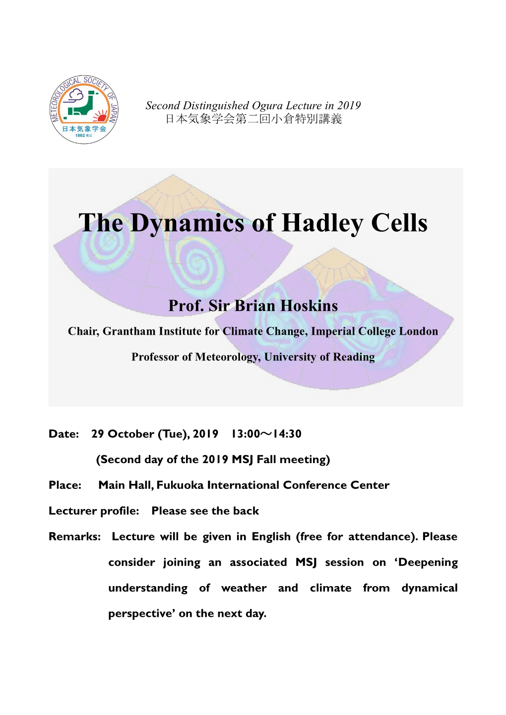 The Dynamics of Hadley Cells