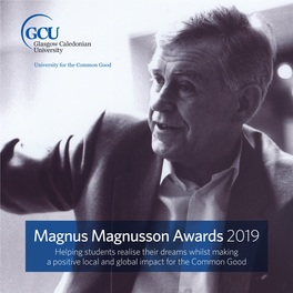 Magnus Magnusson Awards2019