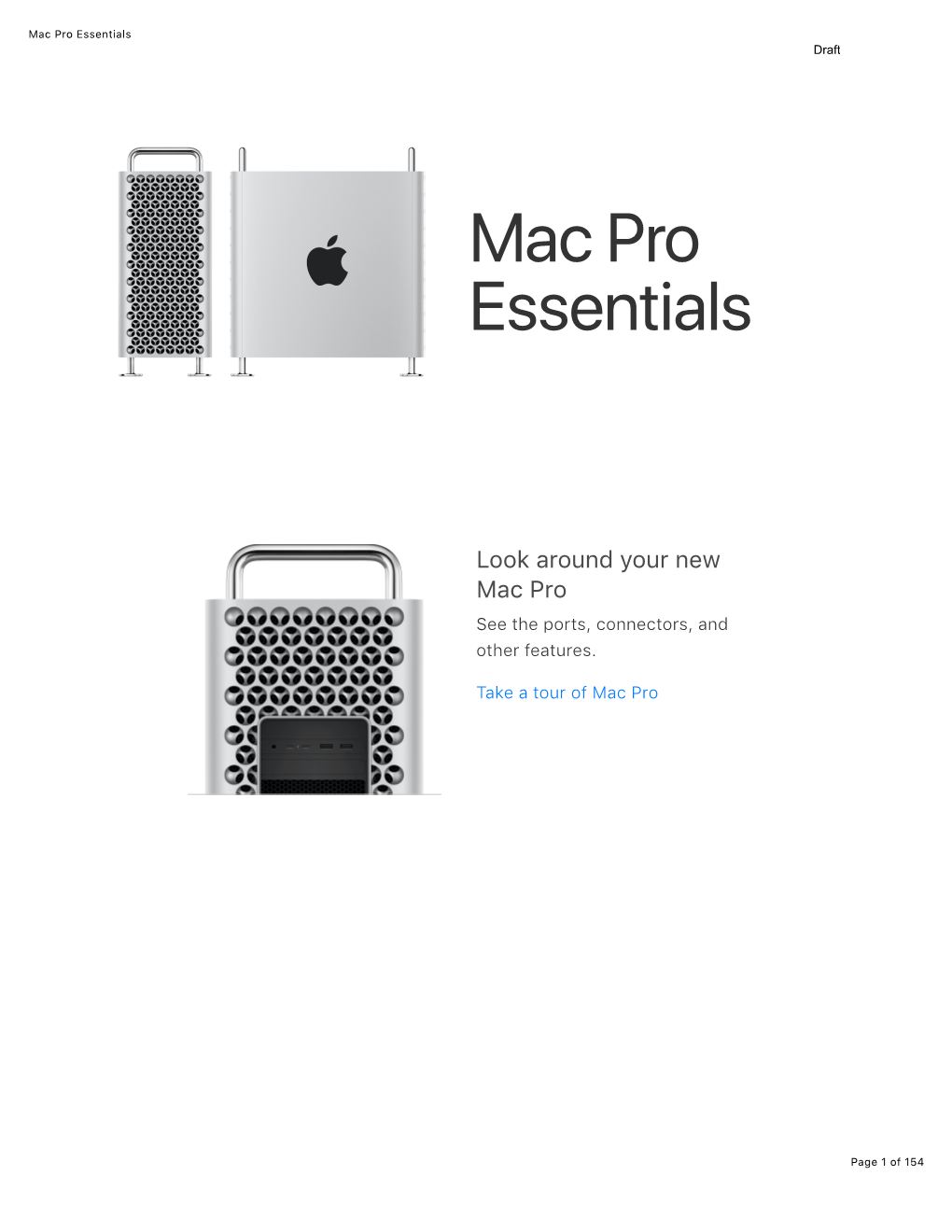 Mac Pro Essentials Draft