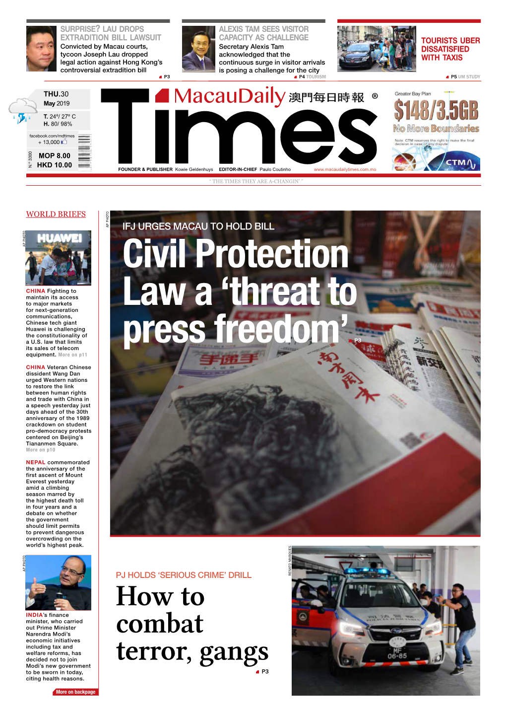 Civil Protection Law a 'Threat to Press Freedom'