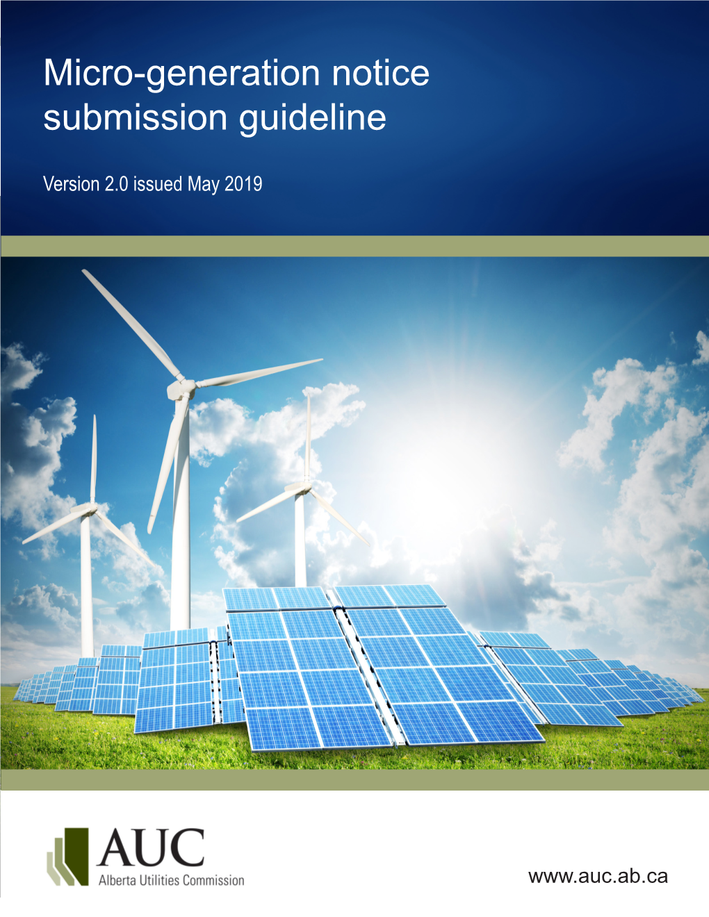 Micro-Generation Notice Submission Guideline Micro-Generation Notice Submission Guideline