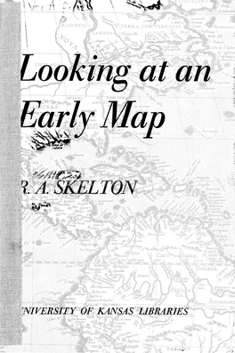 Looking at an Early Map