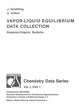 Vapor-Liquid Equilibrium Data Collection