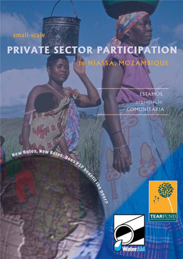 Small Scale Private Sector Participation in Niassa, Mozambique