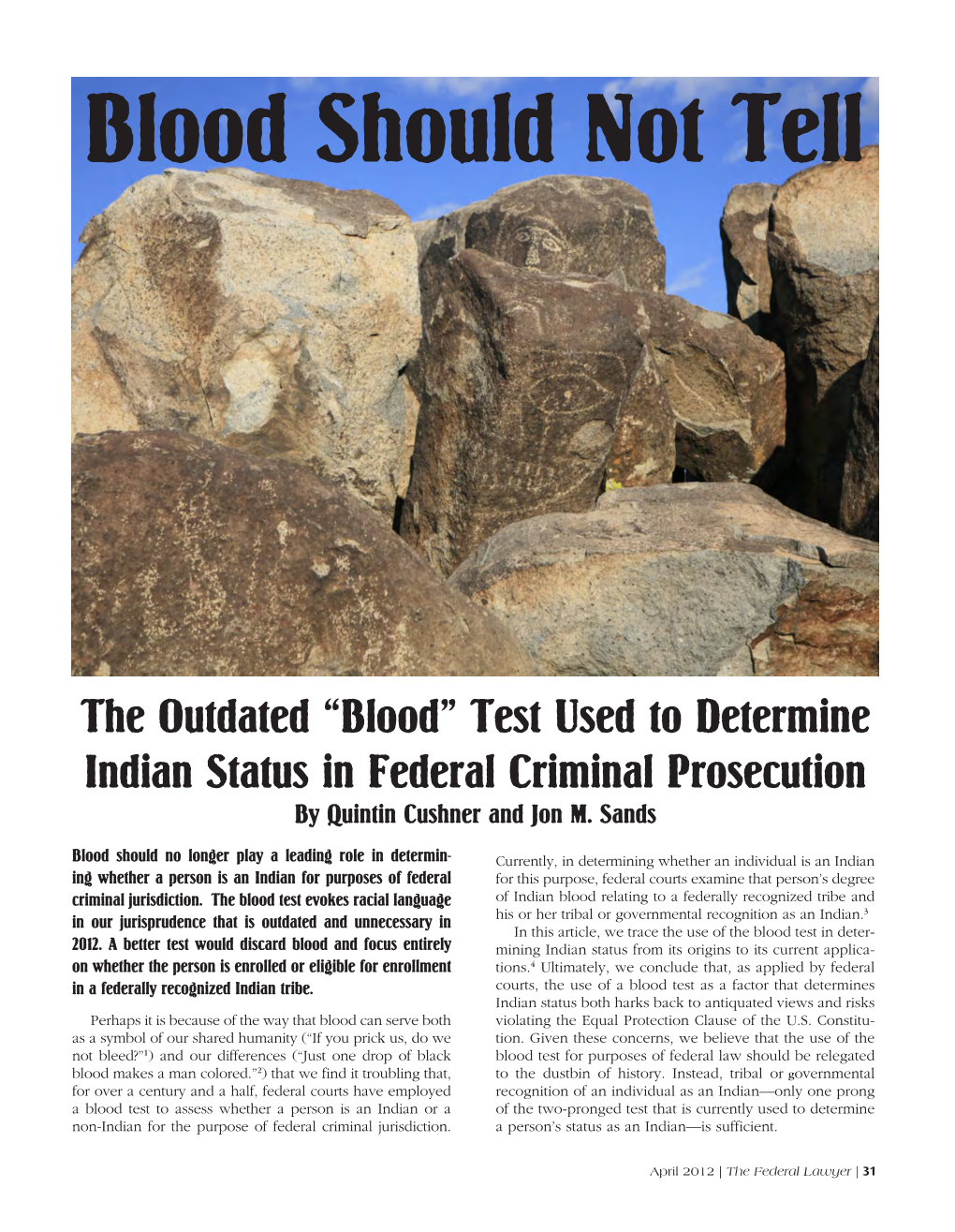 Blood Should Not Tell: the Outdated "Blood