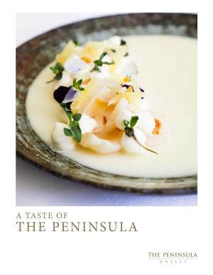 A Taste of the Peninsula Cookbook
