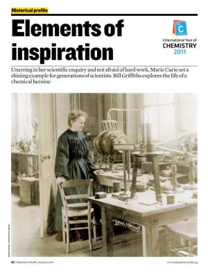 Unerring in Her Scientific Enquiry and Not Afraid of Hard Work, Marie Curie Set a Shining Example for Generations of Scientists