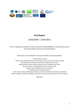 Final Report 15/05/2009