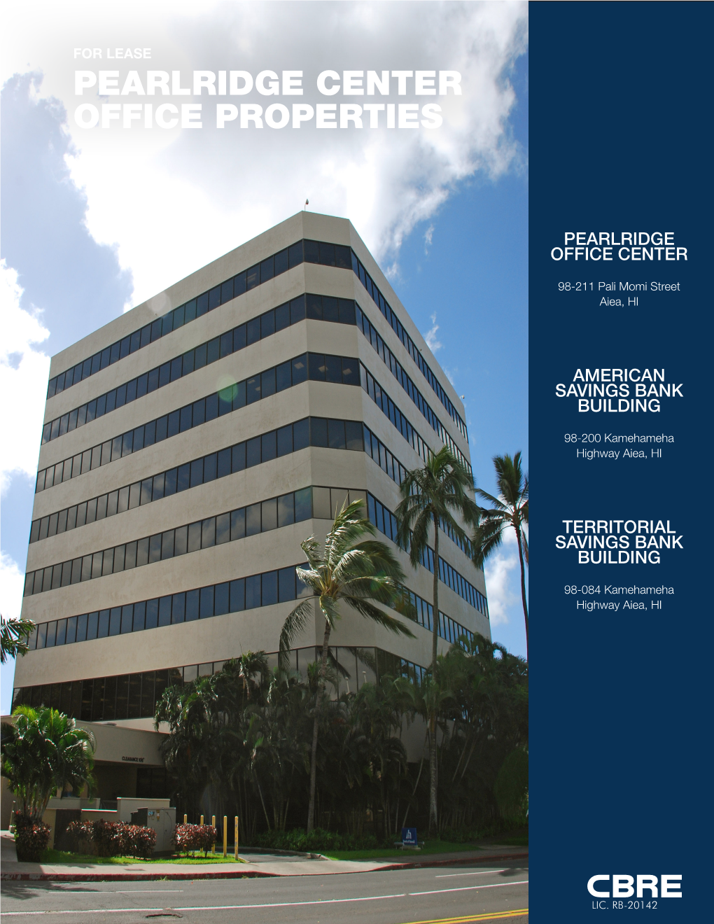 Pearlridge Center Office Properties