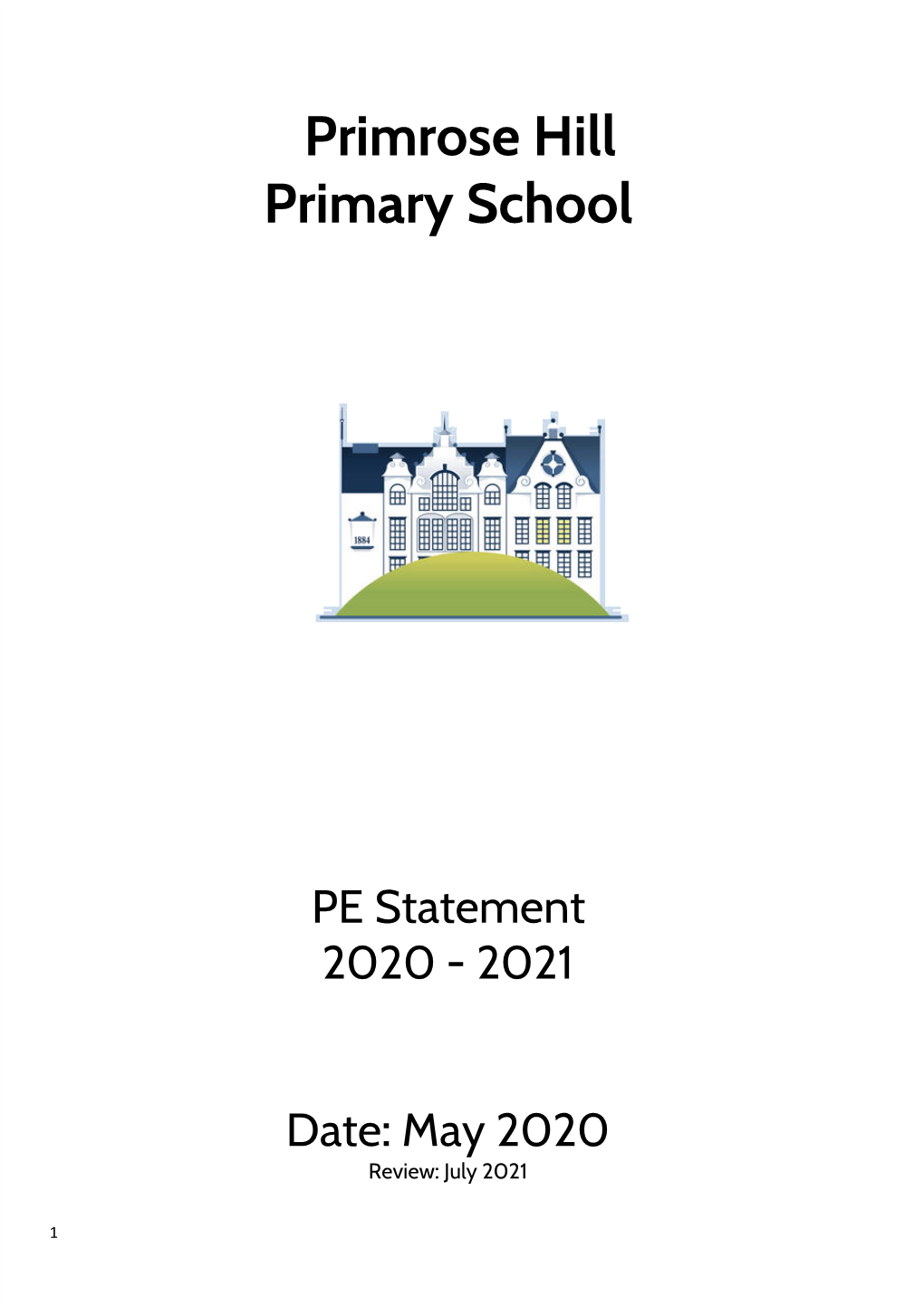 PE Statement 2020 - 2021